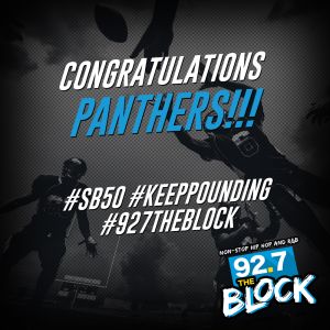 92.7 The Block Panthers Graphics