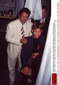 8/22/96 Los Angeles, CA. Tim Allen and Jonathan Taylor Thomas of 'Home Improvement' which won Best T