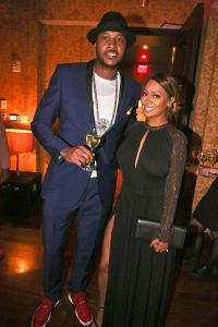 Carmelo and Lala Anthony