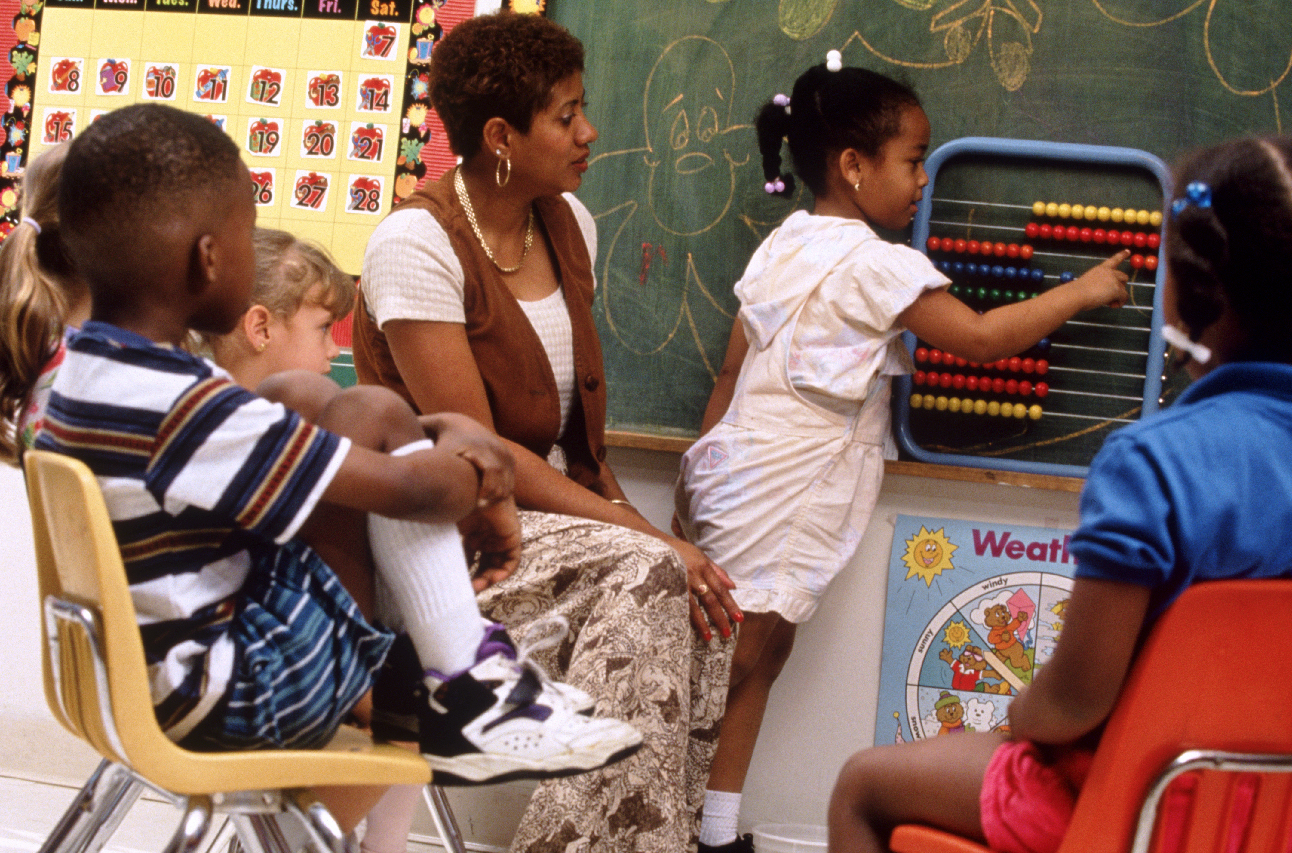 Elementary math class