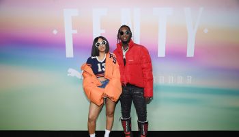 FENTY PUMA by Rihanna Spring/Summer 2018 Collection - Front Row + Arrivals