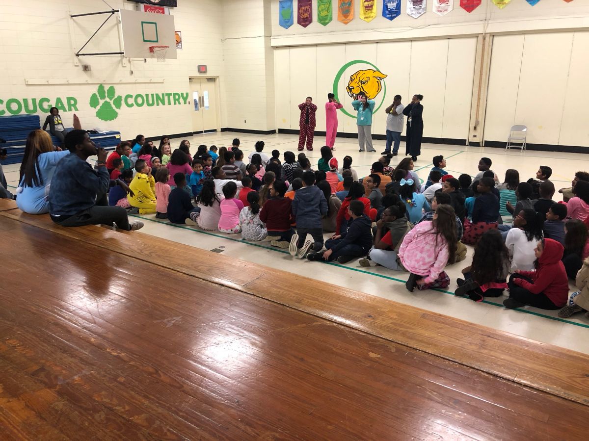 #PubsPajamaJam At Steele Creek Elementary