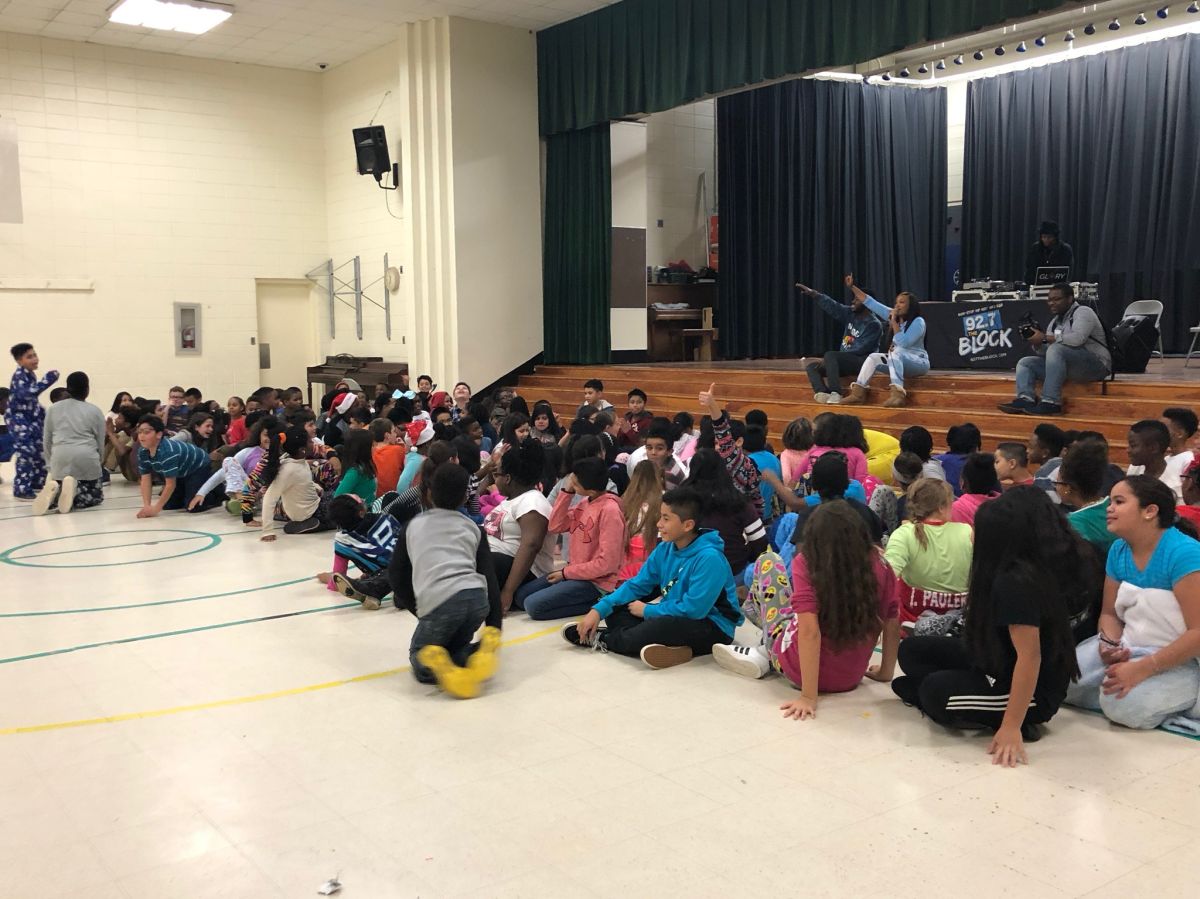 #PubsPajamaJam At Steele Creek Elementary
