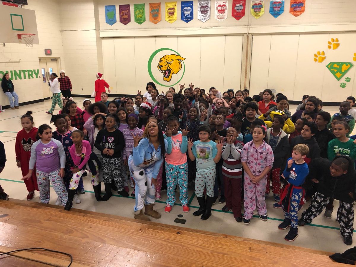 #PubsPajamaJam At Steele Creek Elementary