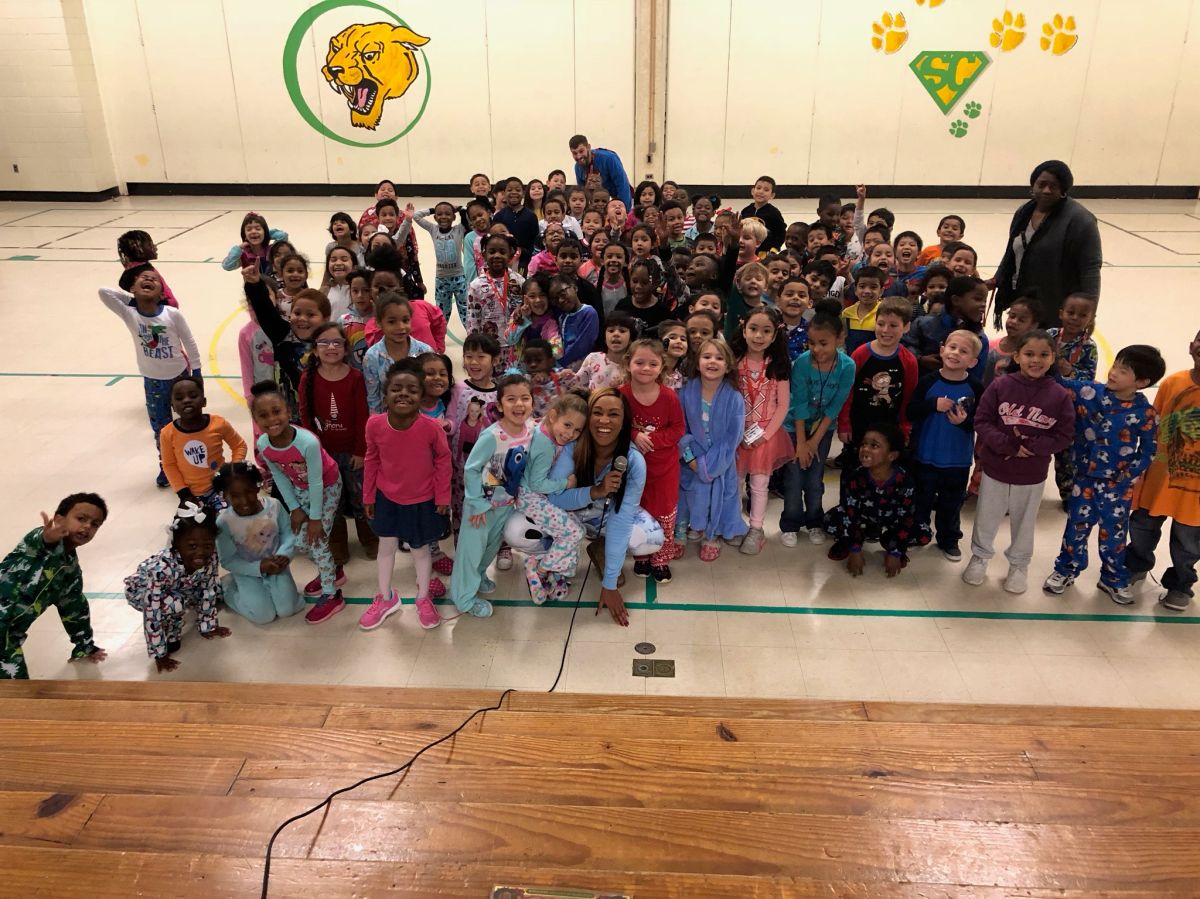#PubsPajamaJam At Steele Creek Elementary