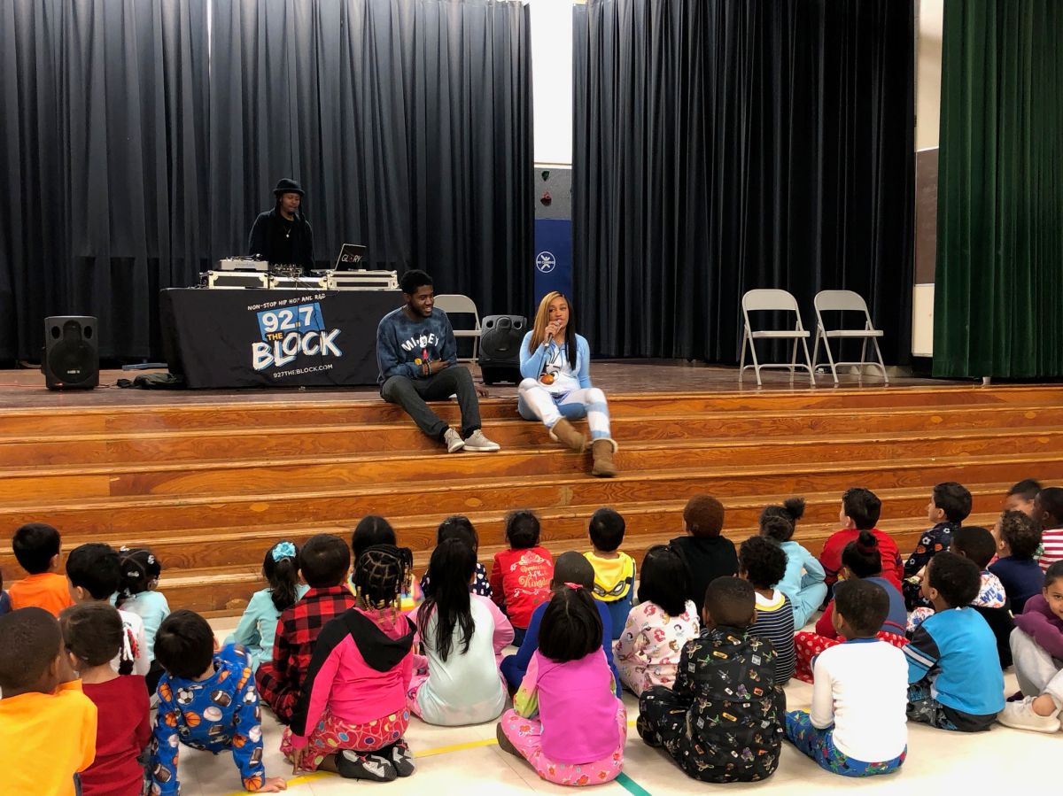 #PubsPajamaJam At Steele Creek Elementary