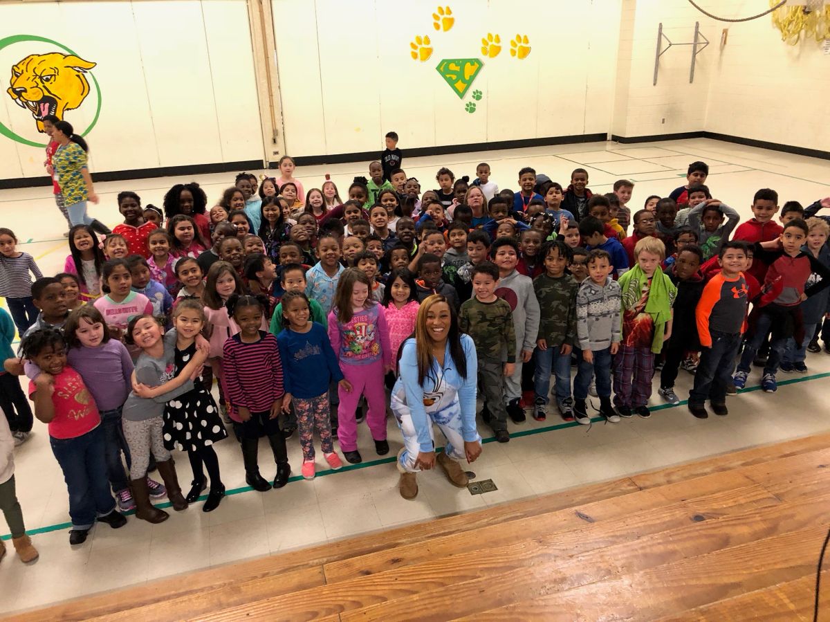 #PubsPajamaJam At Steele Creek Elementary