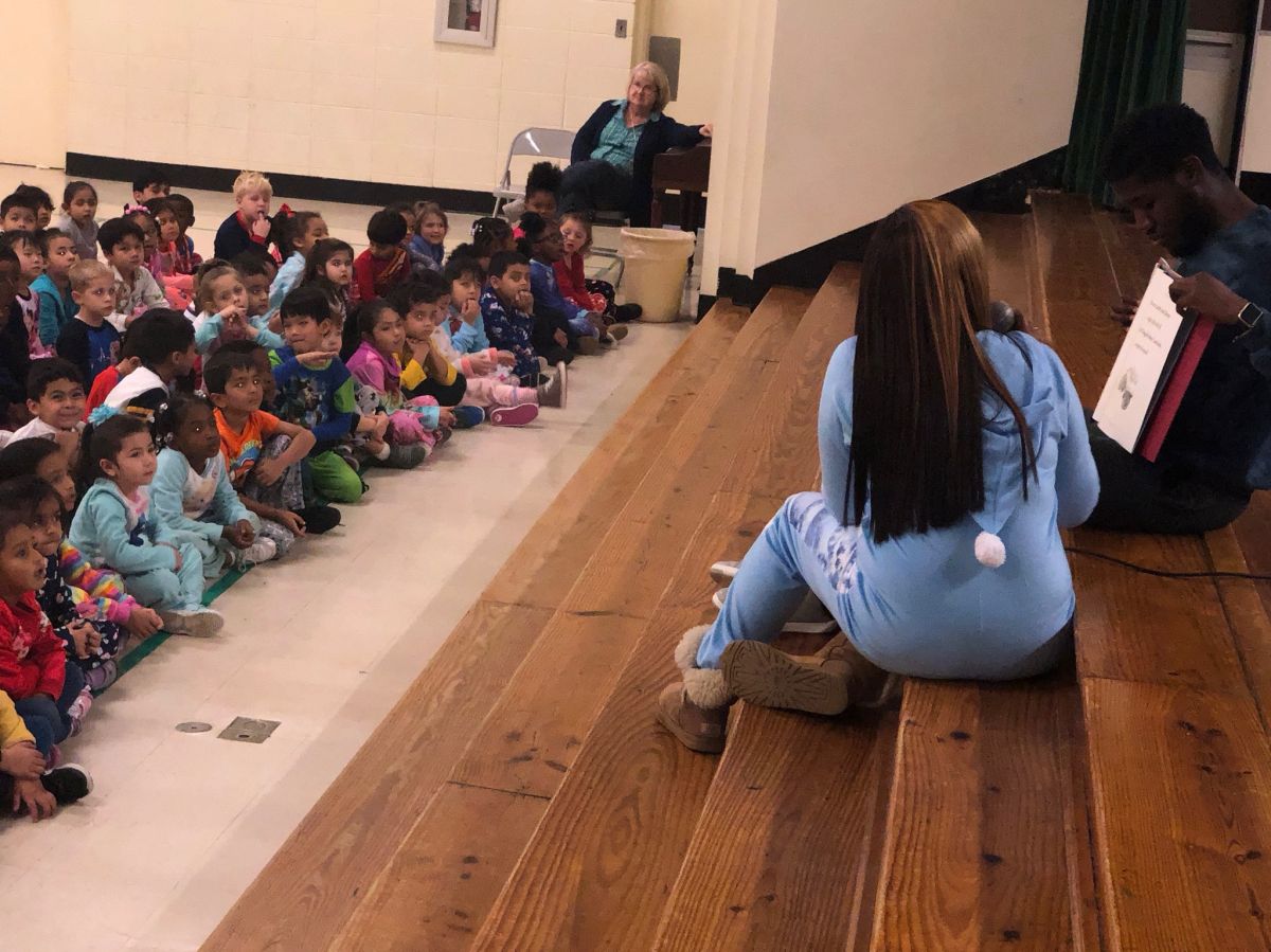 #PubsPajamaJam At Steele Creek Elementary