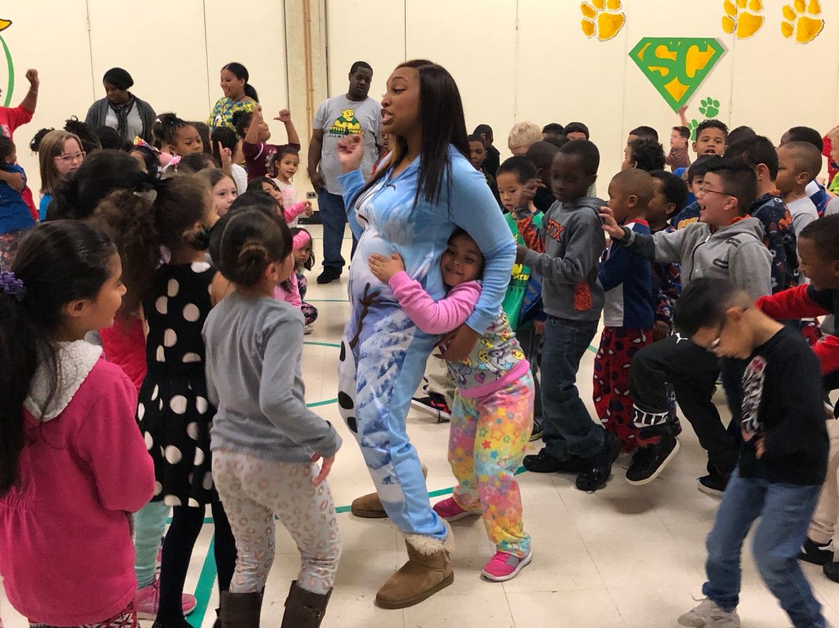 #PubsPajamaJam At Steele Creek Elementary