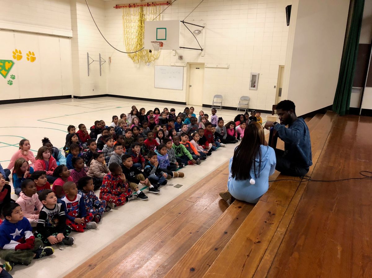 #PubsPajamaJam At Steele Creek Elementary
