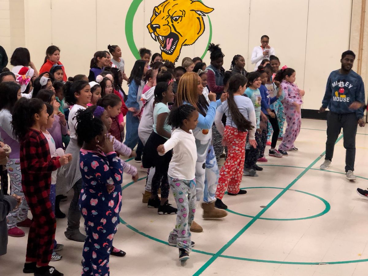 #PubsPajamaJam At Steele Creek Elementary