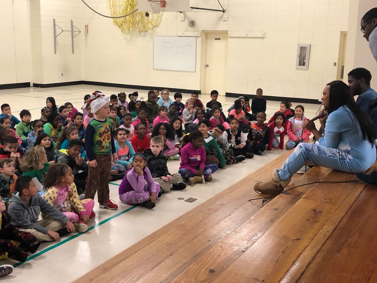 #PubsPajamaJam At Steele Creek Elementary