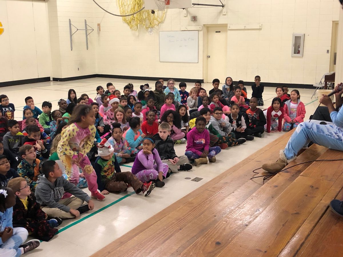 #PubsPajamaJam At Steele Creek Elementary