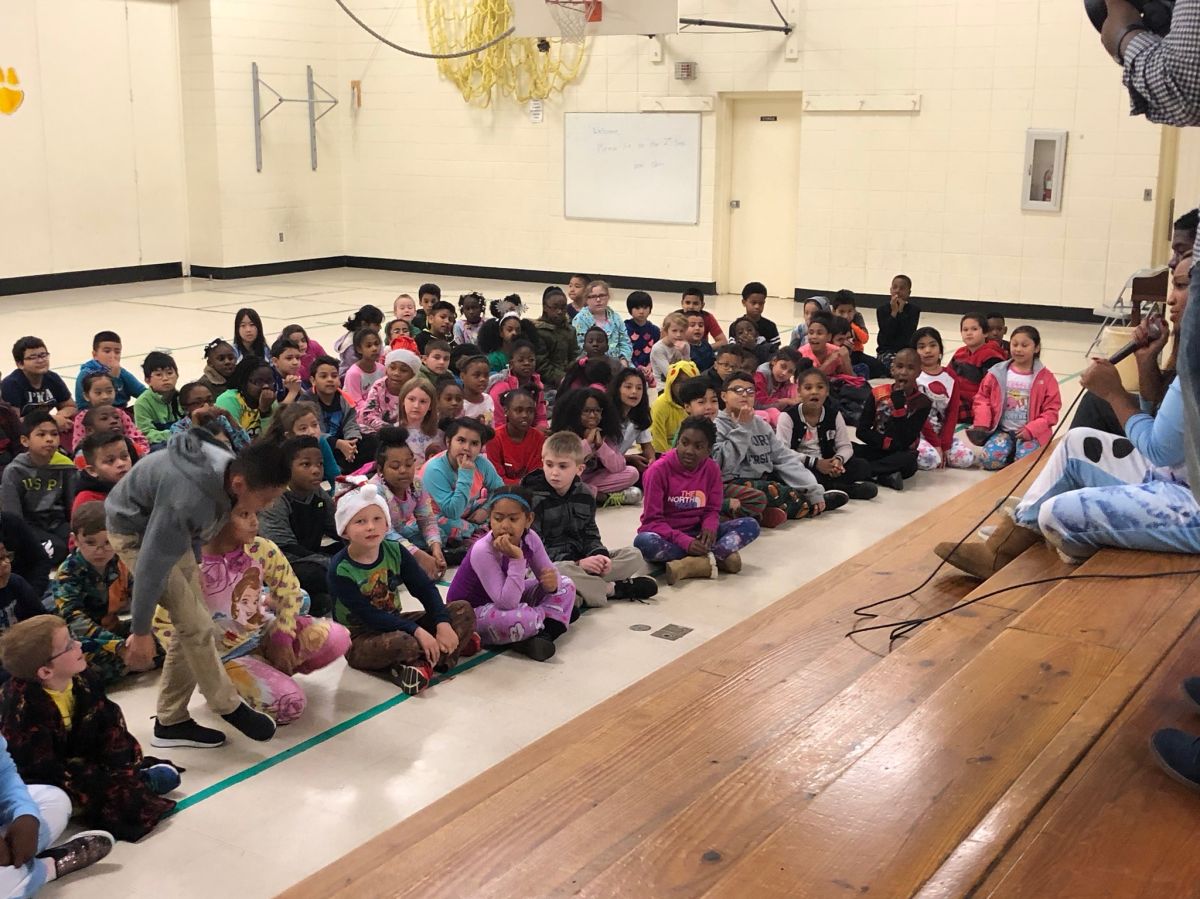 #PubsPajamaJam At Steele Creek Elementary