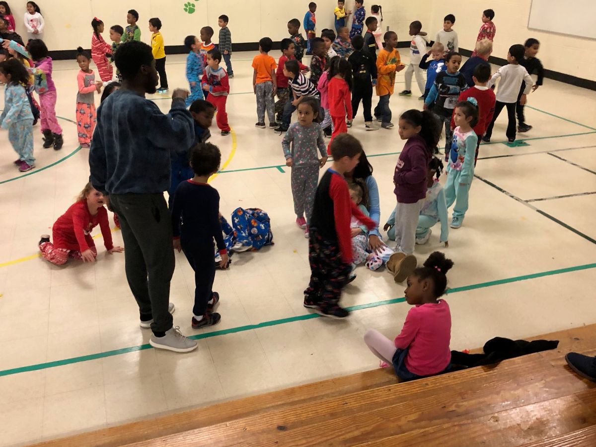 #PubsPajamaJam At Steele Creek Elementary
