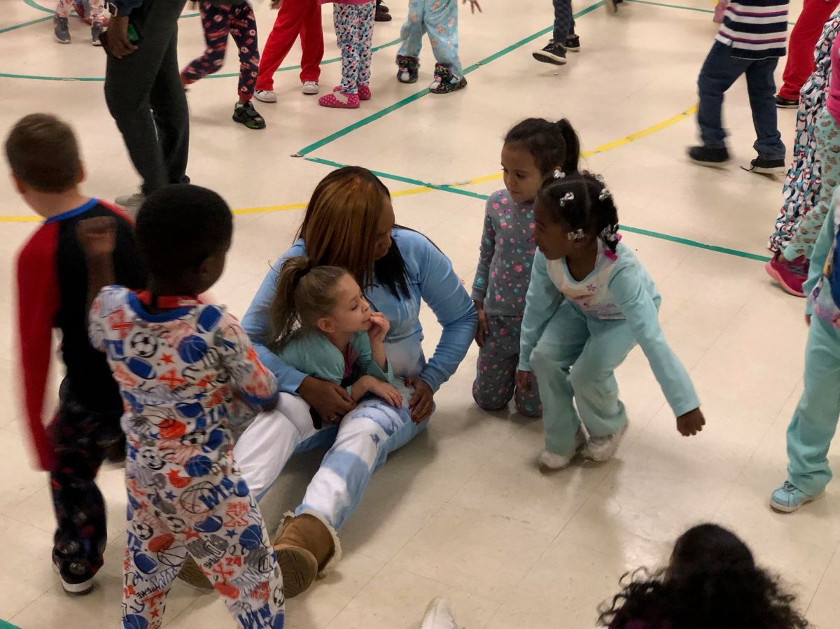 #PubsPajamaJam At Steele Creek Elementary