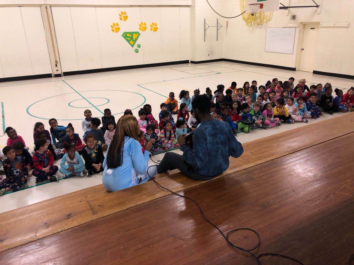 #PubsPajamaJam At Steele Creek Elementary