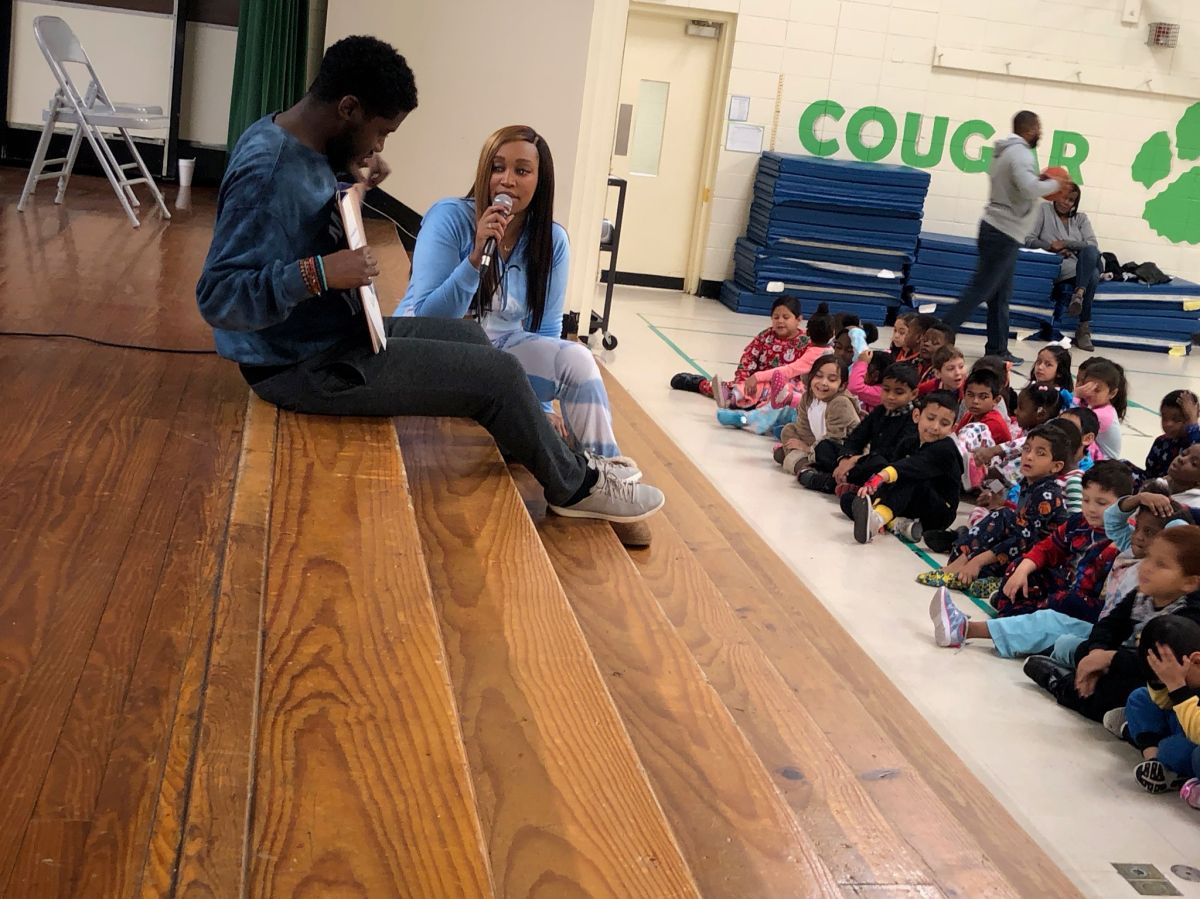 #PubsPajamaJam At Steele Creek Elementary