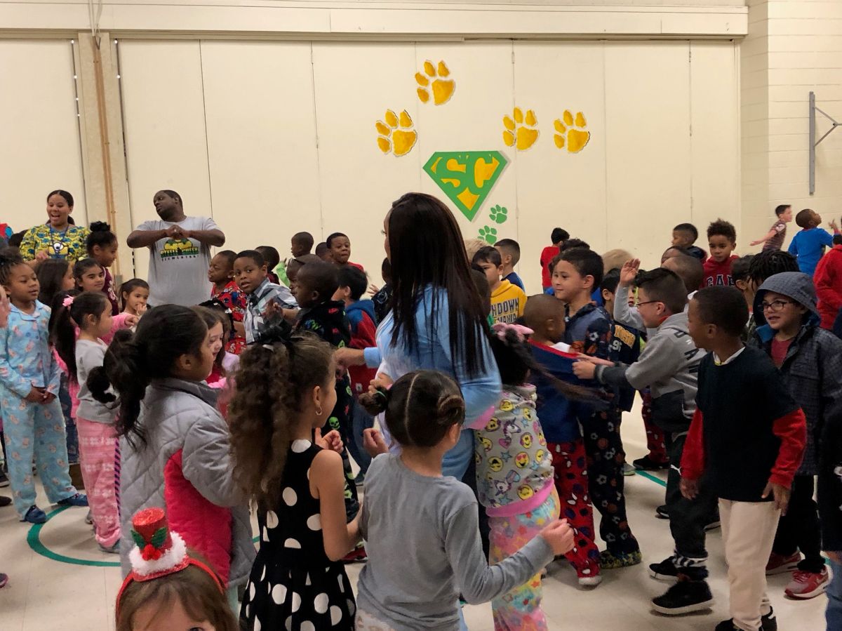 #PubsPajamaJam At Steele Creek Elementary