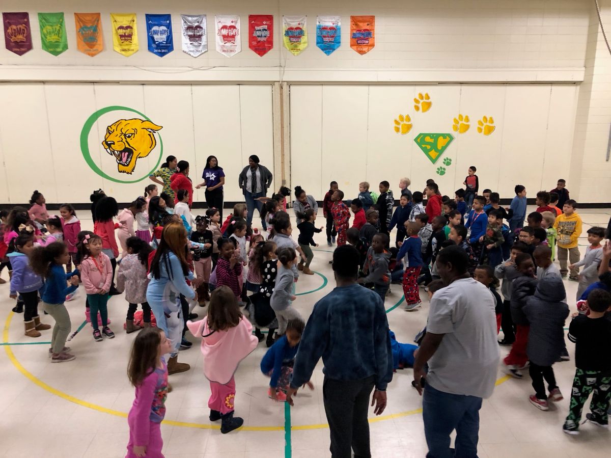 #PubsPajamaJam At Steele Creek Elementary