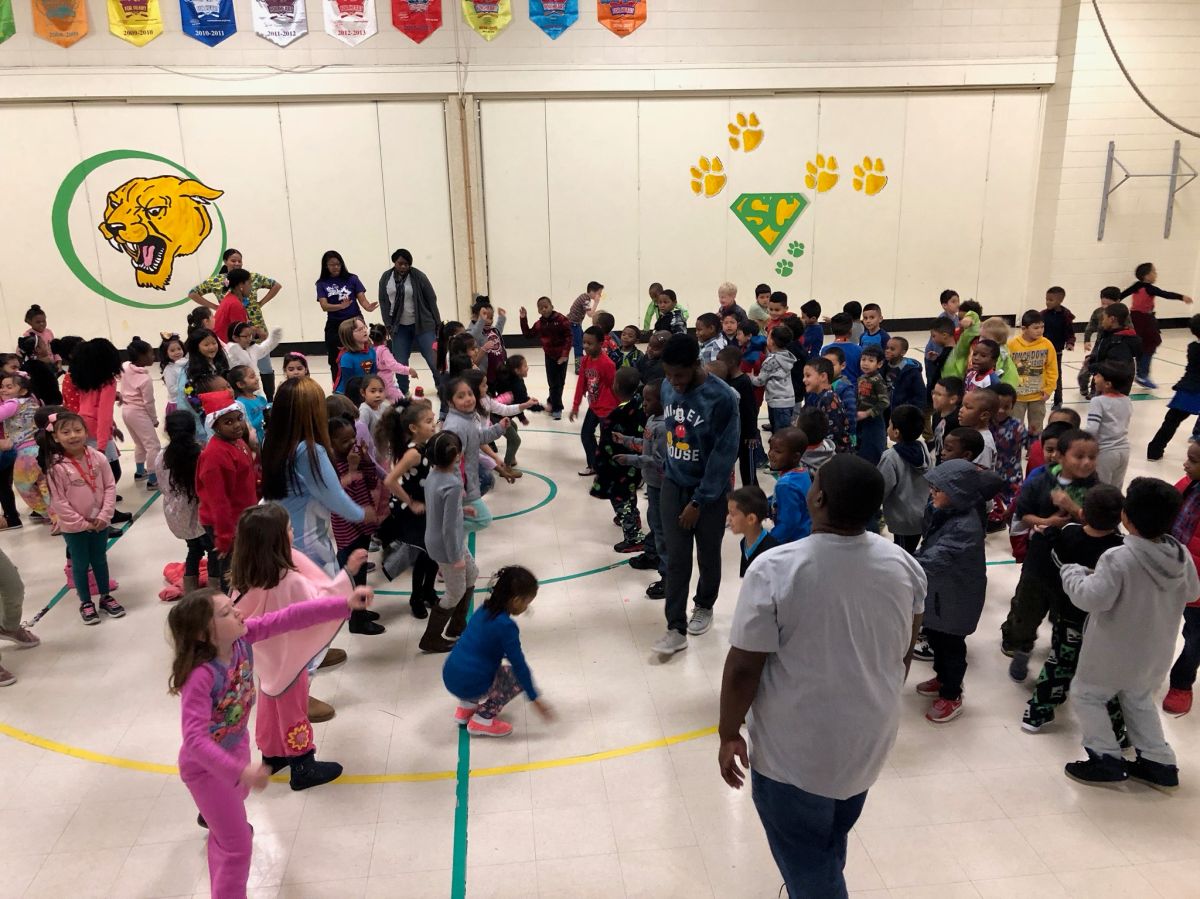 #PubsPajamaJam At Steele Creek Elementary