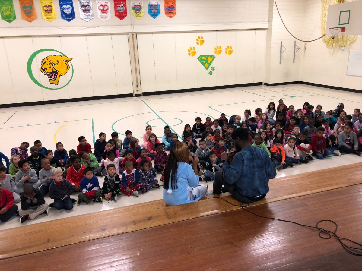 #PubsPajamaJam At Steele Creek Elementary