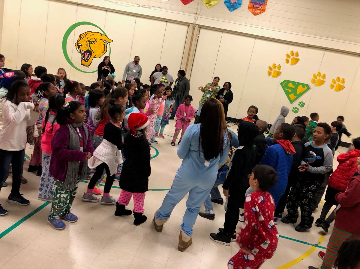 #PubsPajamaJam At Steele Creek Elementary