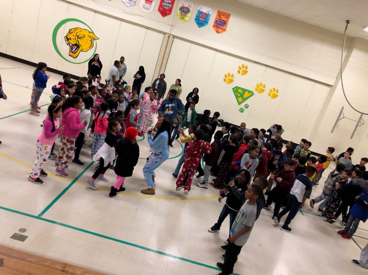 #PubsPajamaJam At Steele Creek Elementary