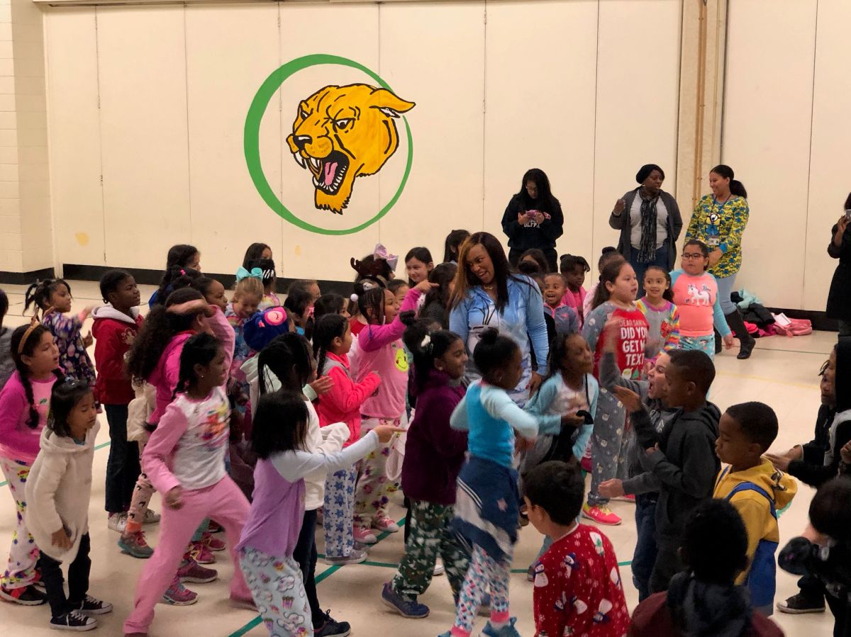#PubsPajamaJam At Steele Creek Elementary