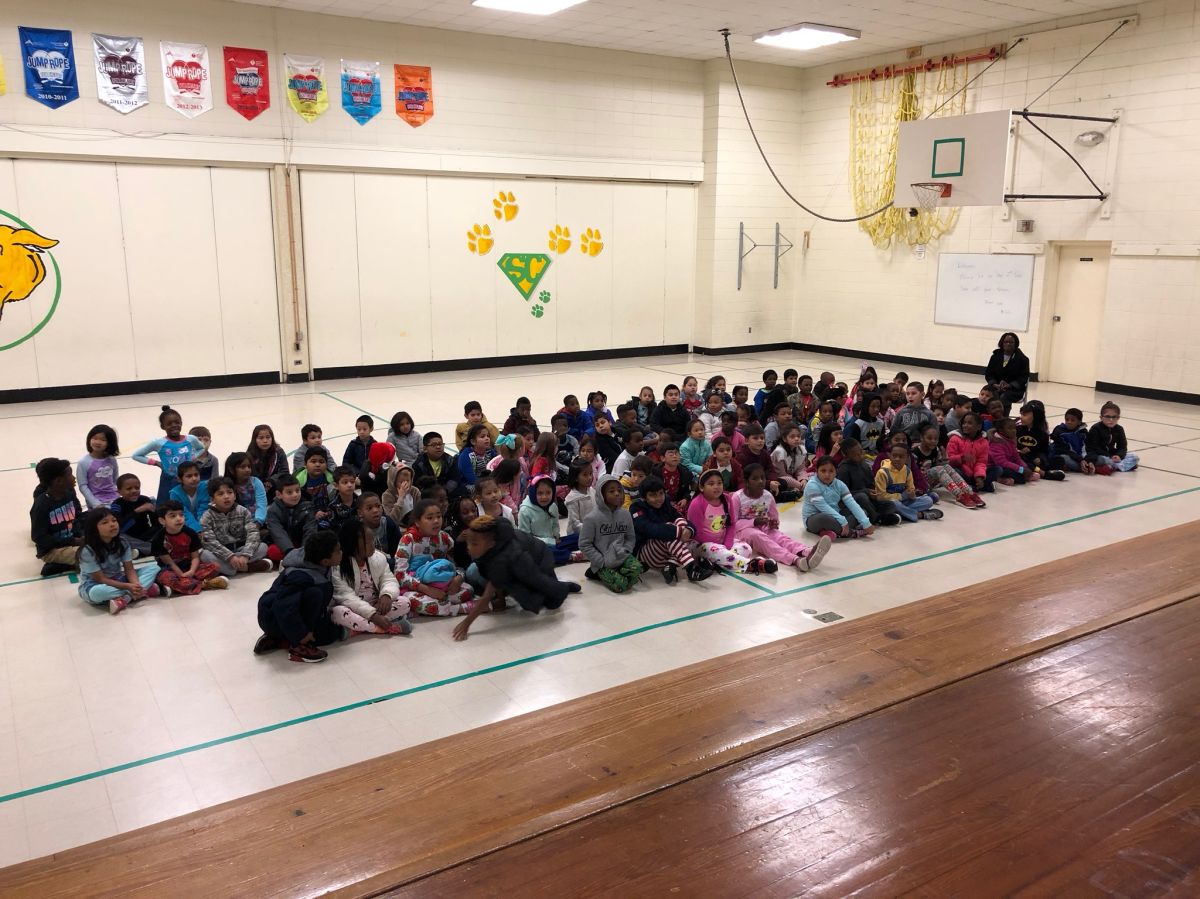 #PubsPajamaJam At Steele Creek Elementary