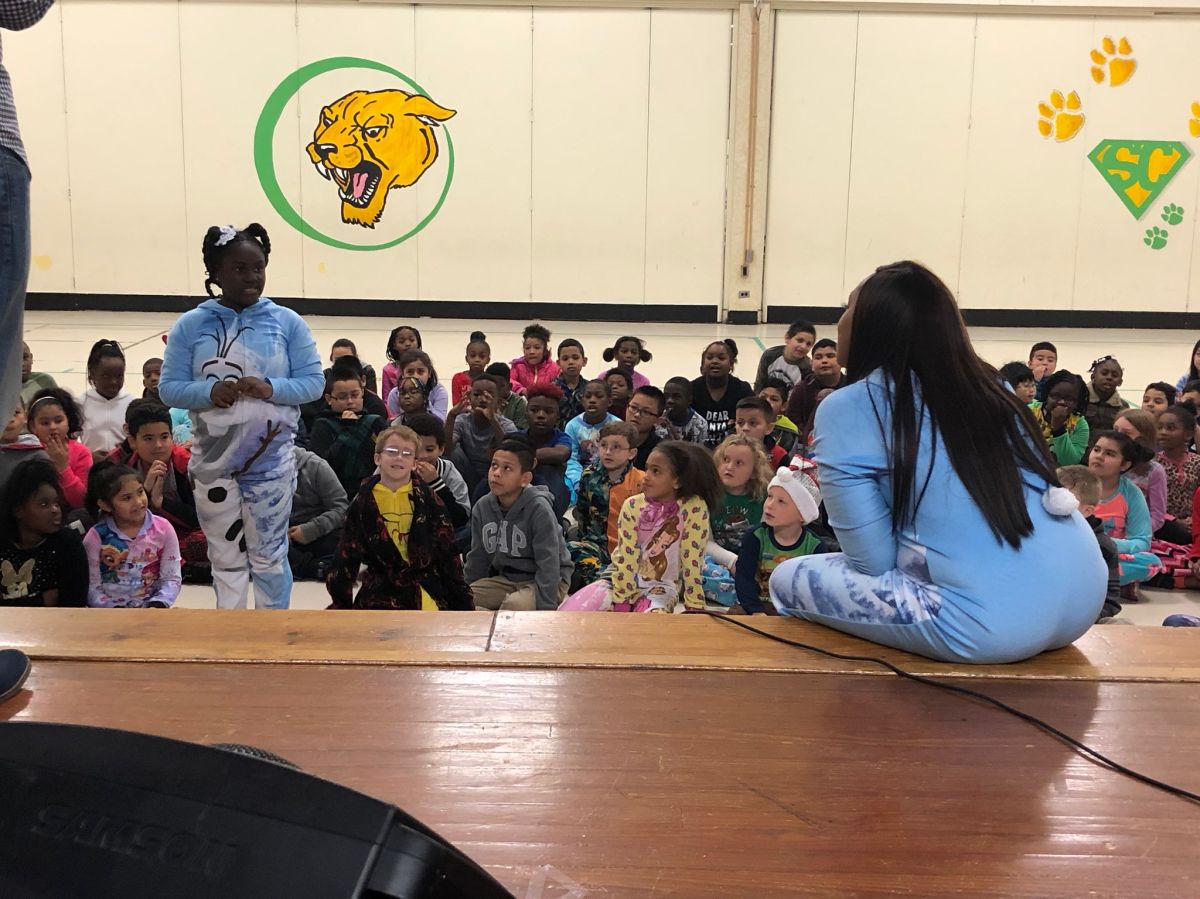 #PubsPajamaJam At Steele Creek Elementary
