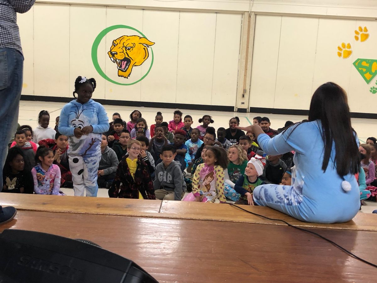 #PubsPajamaJam At Steele Creek Elementary
