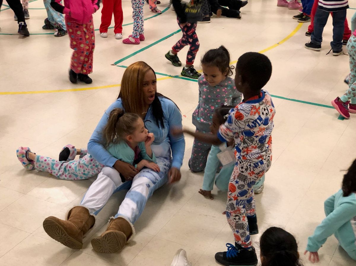 #PubsPajamaJam At Steele Creek Elementary