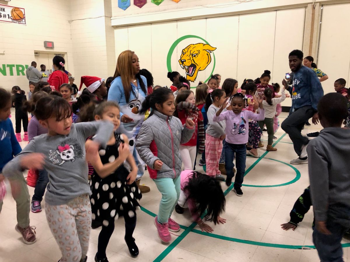 #PubsPajamaJam At Steele Creek Elementary
