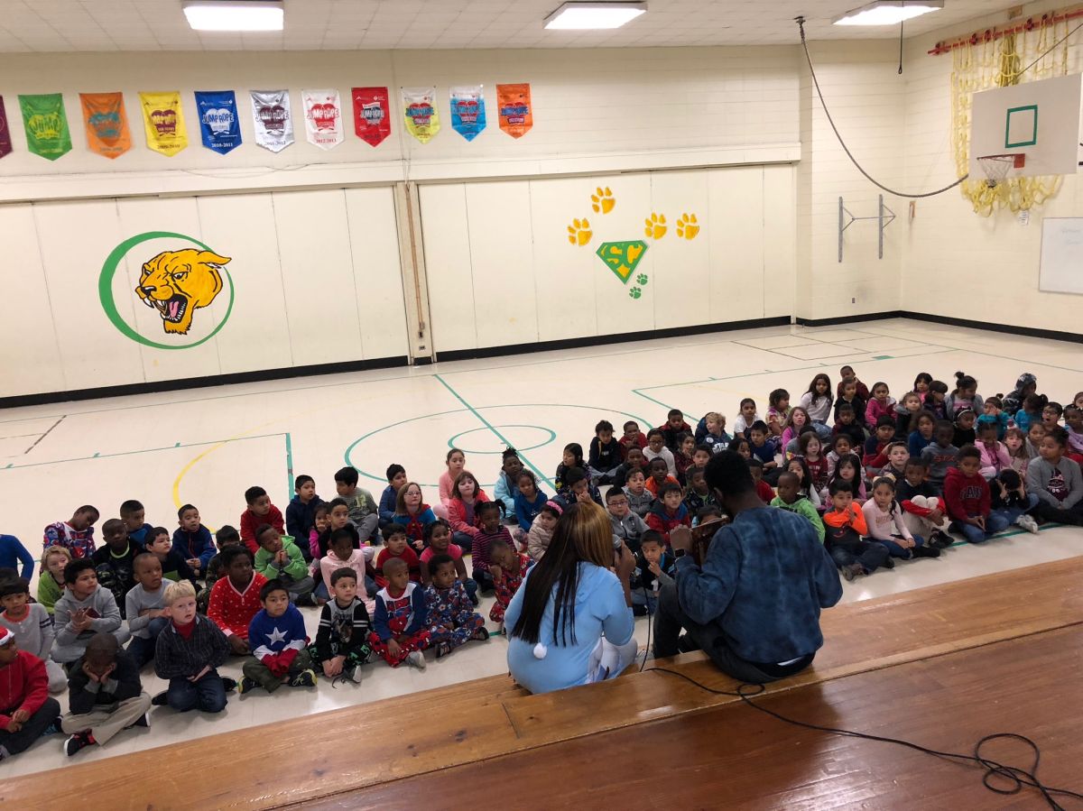 #PubsPajamaJam At Steele Creek Elementary