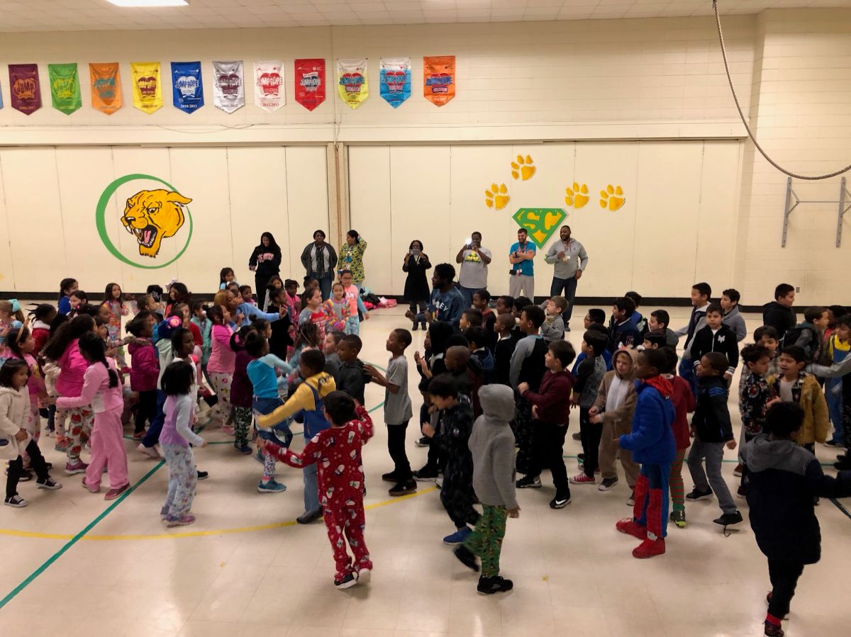 #PubsPajamaJam At Steele Creek Elementary