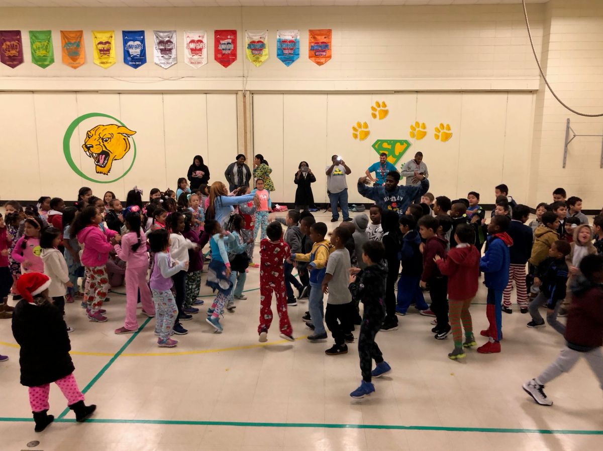 #PubsPajamaJam At Steele Creek Elementary