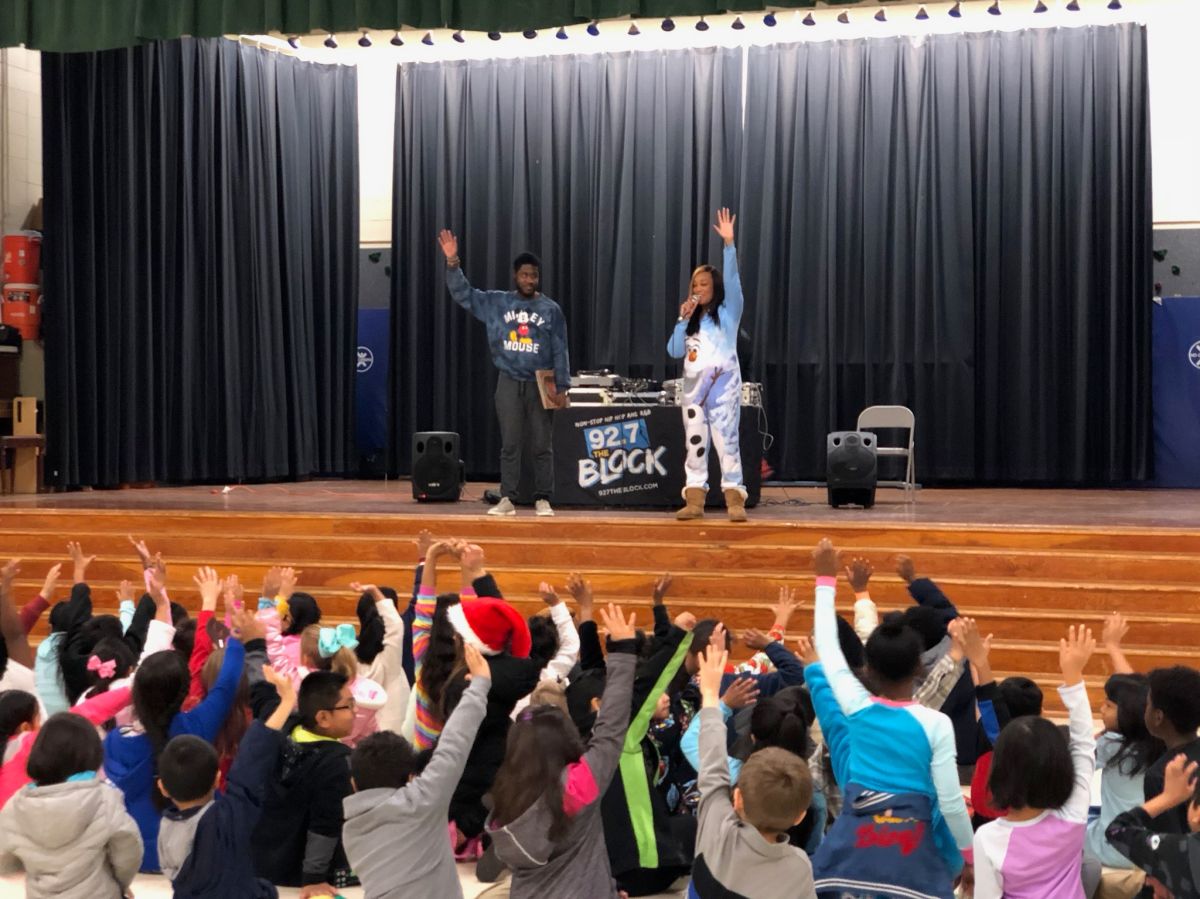 #PubsPajamaJam At Steele Creek Elementary