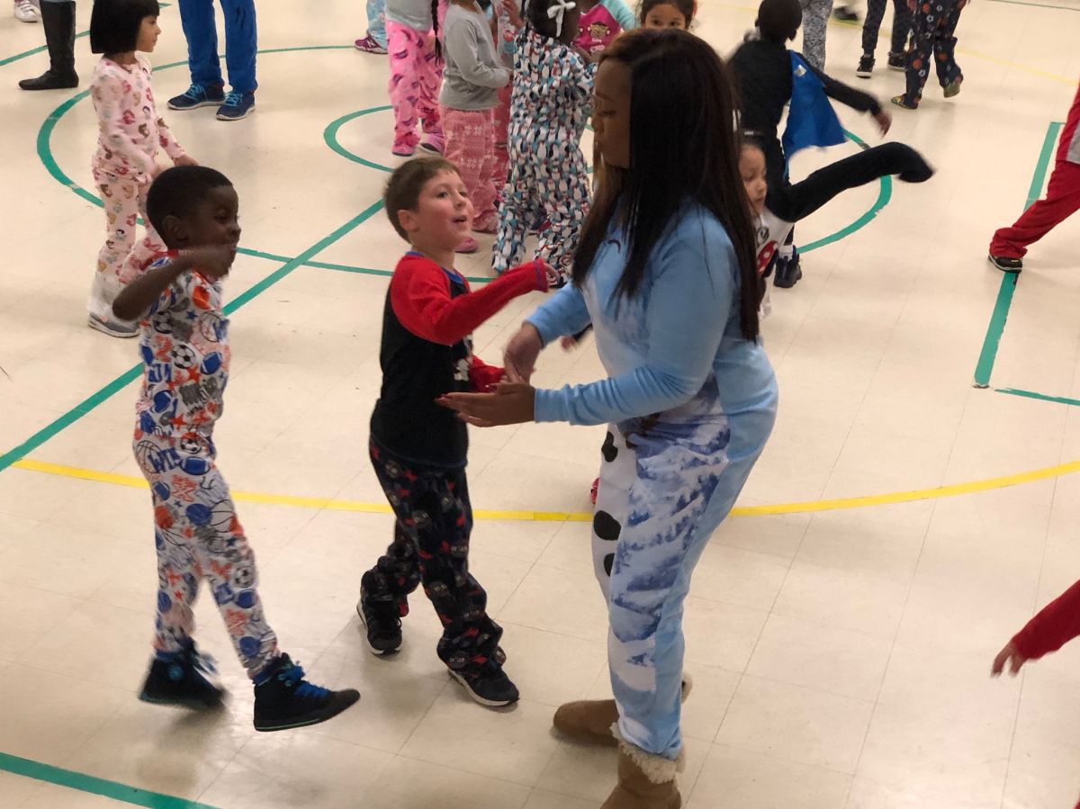 #PubsPajamaJam At Steele Creek Elementary