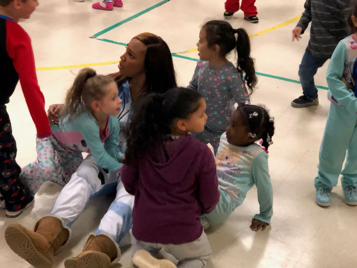 #PubsPajamaJam At Steele Creek Elementary