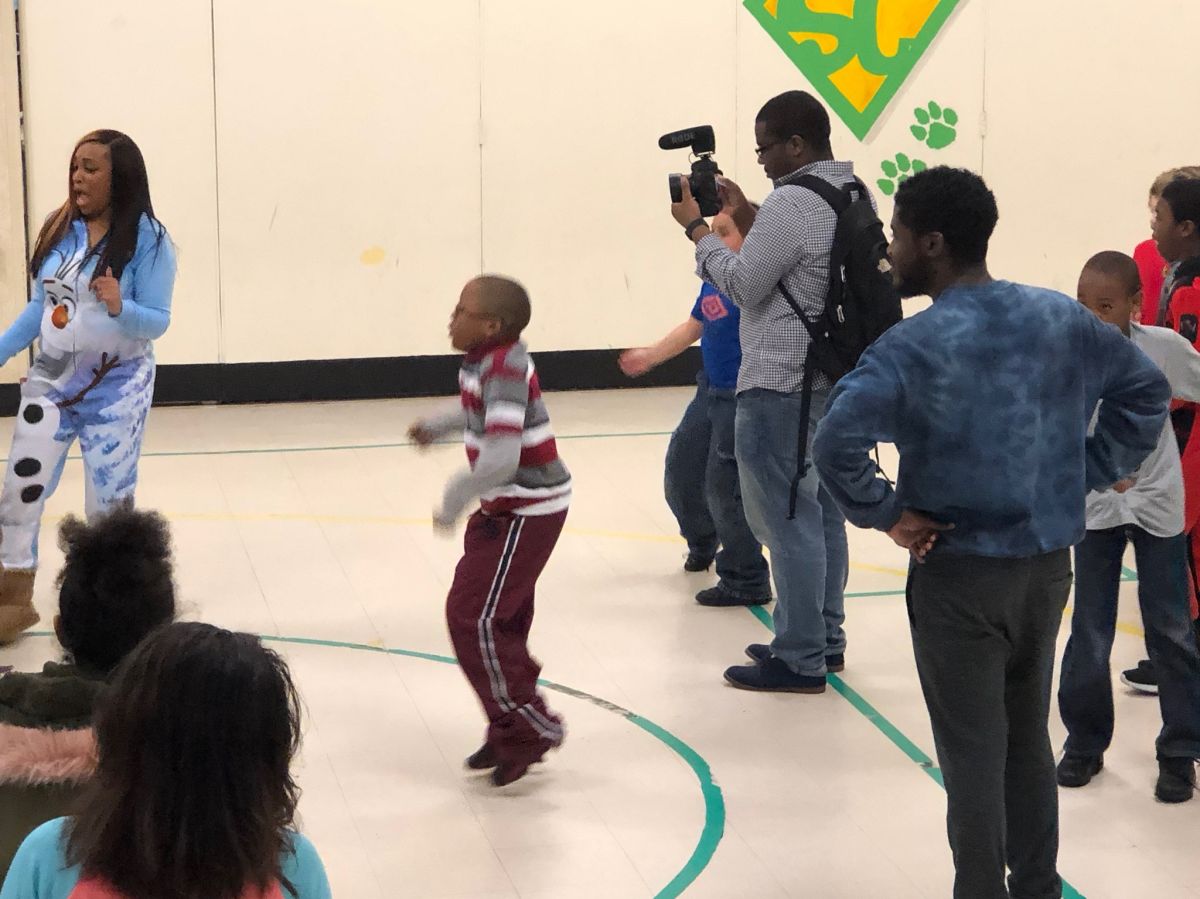 #PubsPajamaJam At Steele Creek Elementary