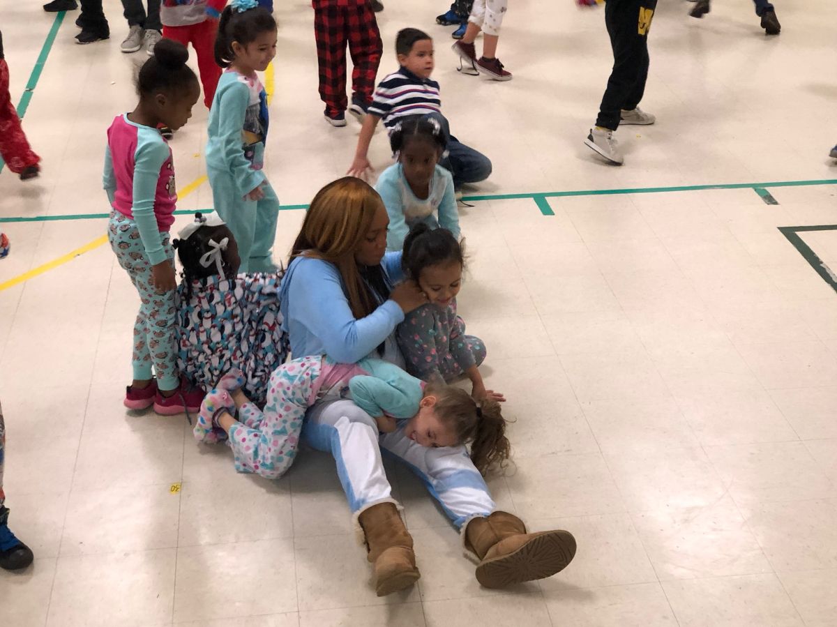 #PubsPajamaJam At Steele Creek Elementary