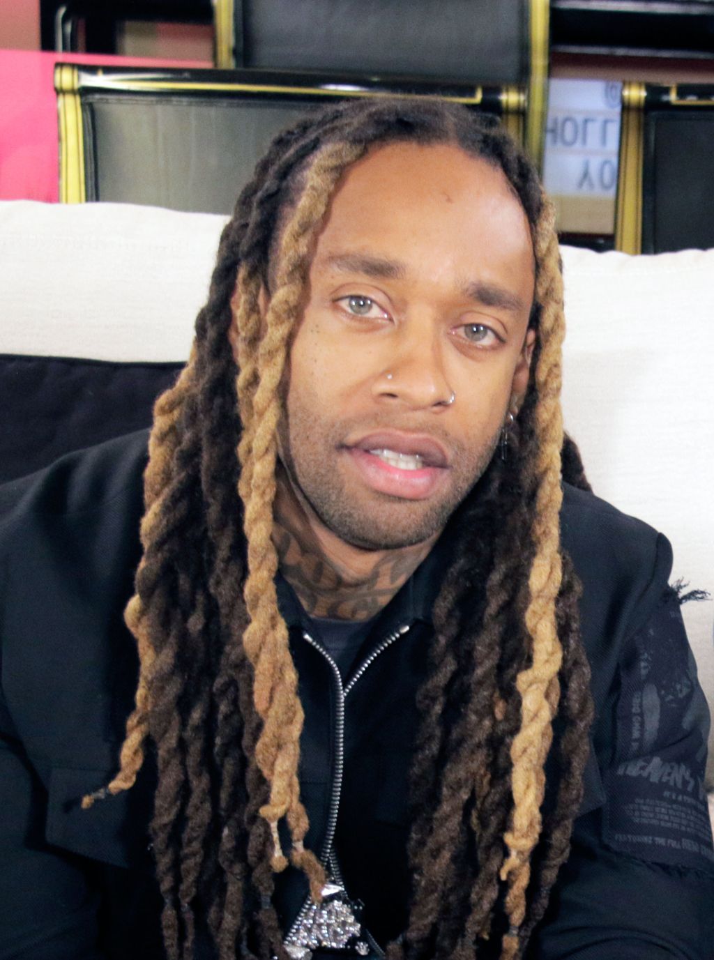 Ty Dolla $ign Visits Young Hollywood Studio