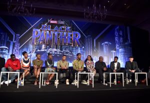 Marvel Studios' BLACK PANTHER Global Junket Press Conference