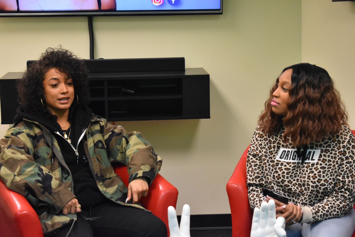 DaniLeigh Visits Radio One Charlotte