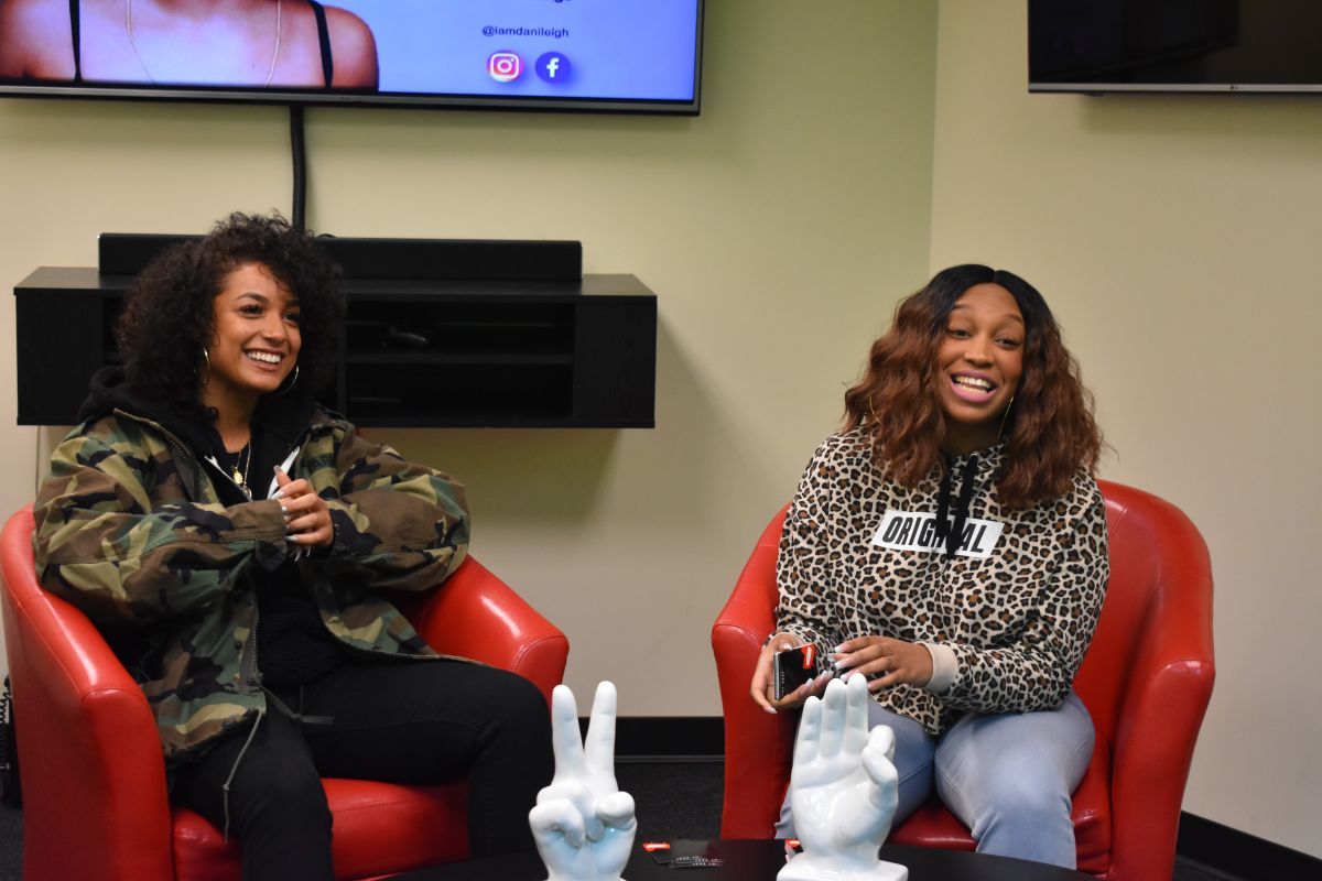 DaniLeigh Visits Radio One Charlotte