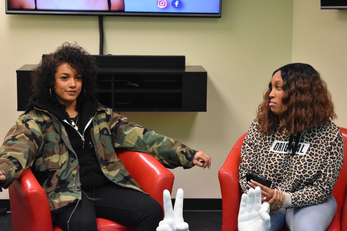DaniLeigh Visits Radio One Charlotte
