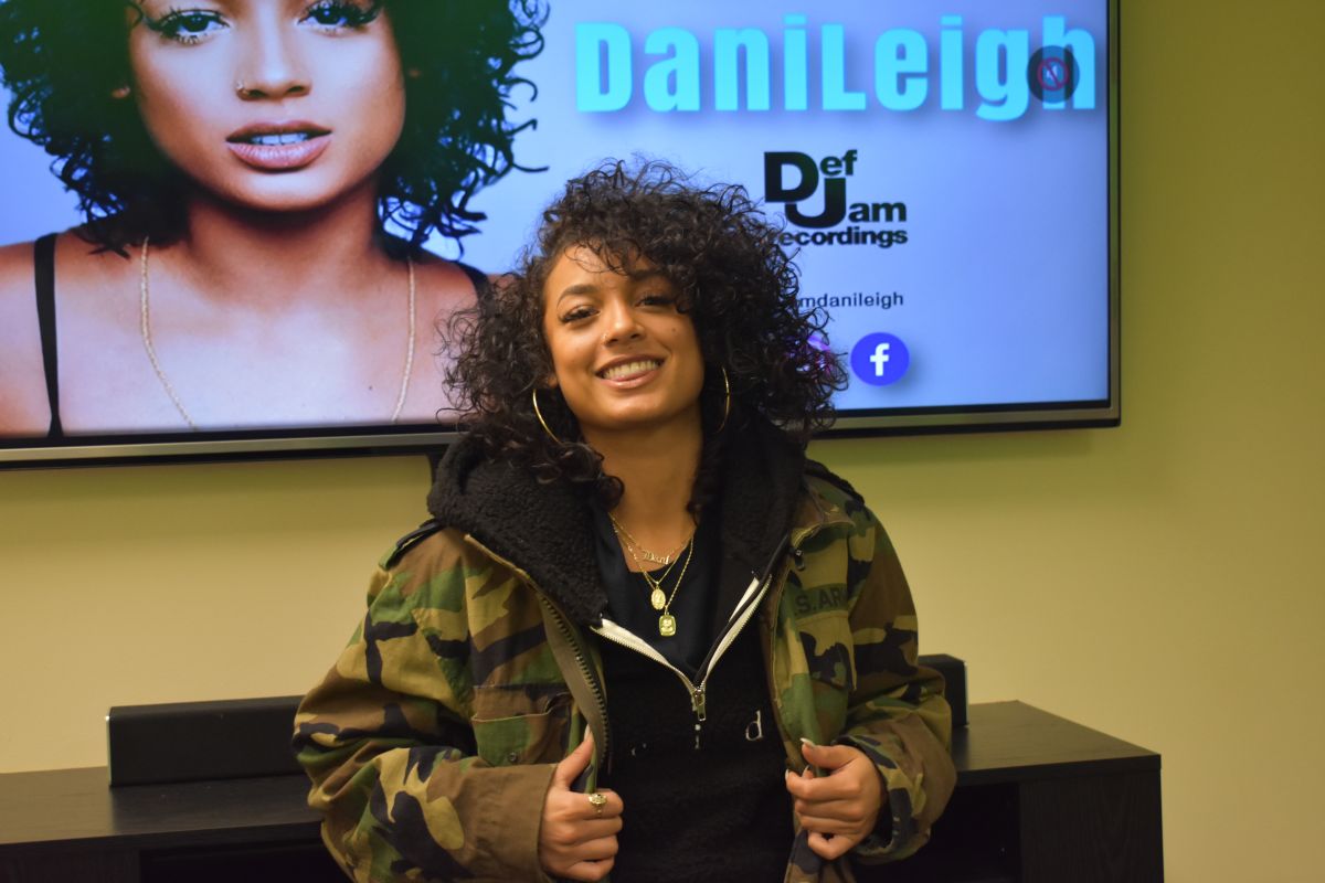 DaniLeigh Visits Radio One Charlotte