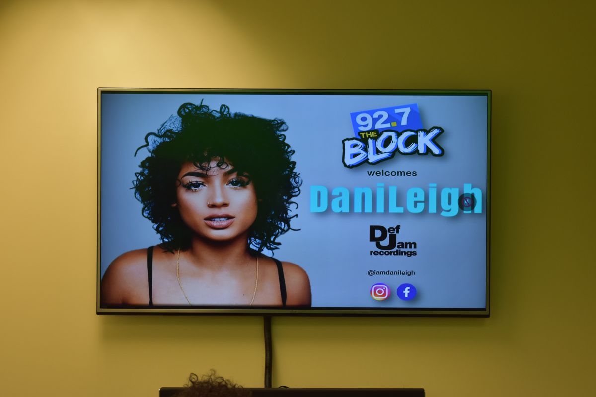 DaniLeigh Visits Radio One Charlotte
