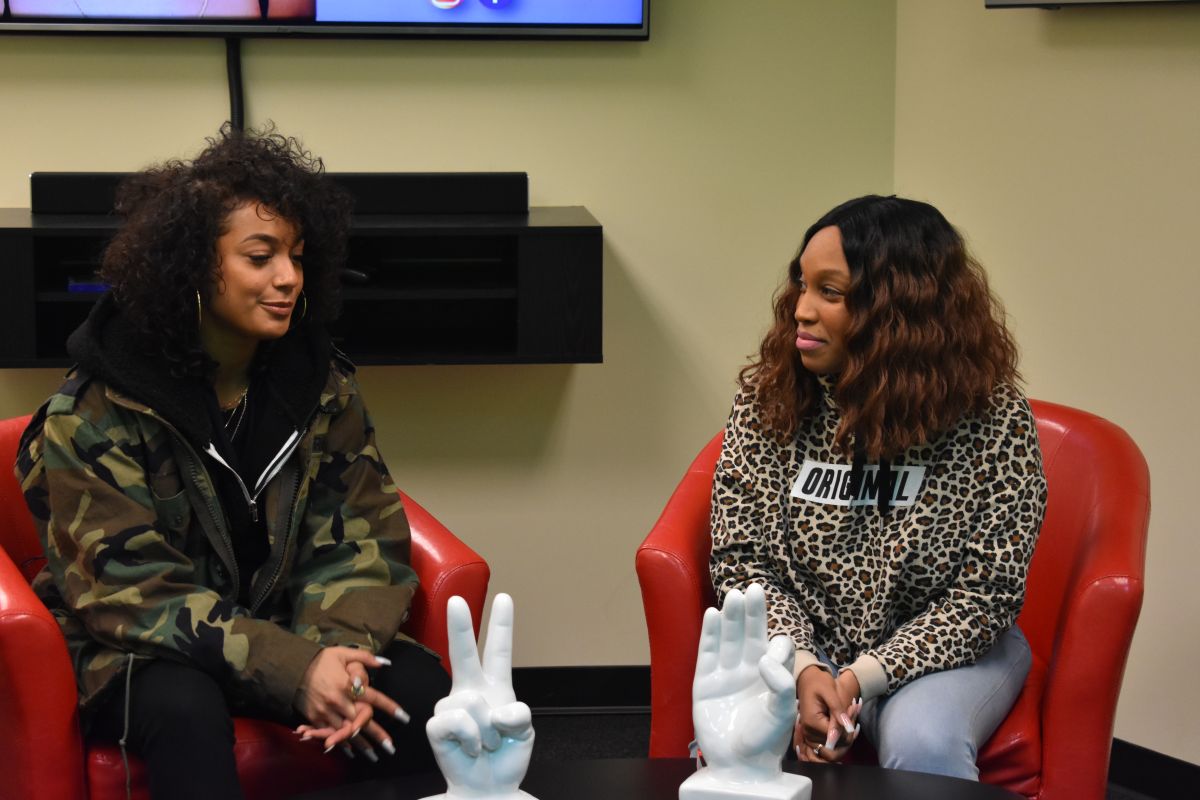 DaniLeigh Visits Radio One Charlotte